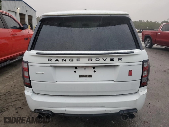 2014 Land Rover Range Rover Supercharged with VIN SALGS3TF2EA166170, listed as a Copart auction lot 79644744 with Not provided miles and Salvage title. Bid and sale history available at DreamBid. Image 6.