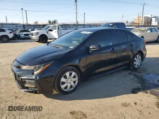2021 Toyota Corolla LE with VIN JTDEPMAE0MJ150807, listed as a Copart auction lot 46947665 with 143,869 mi miles and Salvage Title. Bid and sale history available at carsss.com. Image 1.