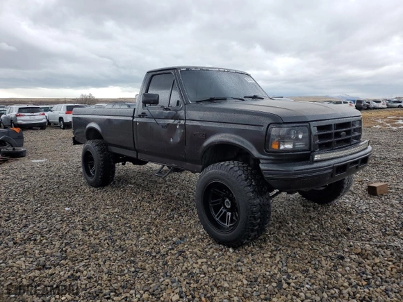 1995 Ford F-250 with VIN 2FTHF26F8SCA70723, listed as a Copart auction lot 86729074 with 206,050 mi miles and Salvage Title. Bid and sale history available at carsss.com. Image 4.