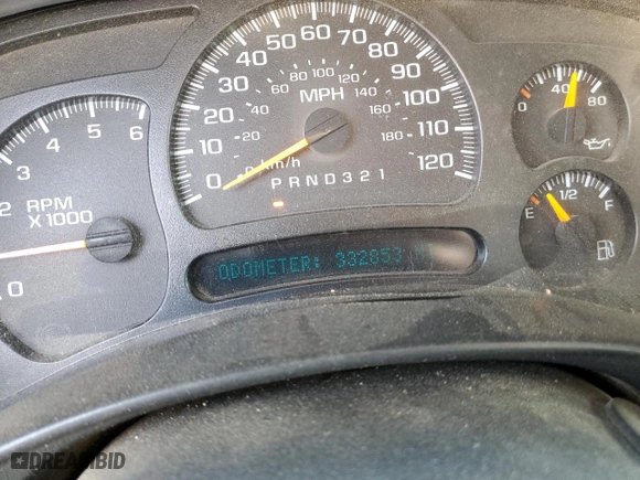 2007 Chevrolet Silverado 2500HD Classic LS with VIN 1GCHC29UX7E154921, listed as a Copart auction lot 71308374 with 332,853 mi miles and Salvage Title. Bid and sale history available at carsss.com. Image 9.