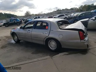 2002 Lincoln Town Car Executive with VIN 1LNHM81W32Y663460, listed as a Copart auction lot 72064874 with 153,251 mi miles and Salvage Title. Bid and sale history available at carsss.com. Image 2.