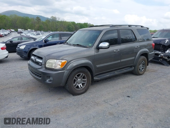 2007 Toyota Sequoia Limited with VIN 5TDBT48A57S292630, listed as a IAAI auction lot 42123231 with 245,692 mi miles and . Bid and sale history available at DreamBid. Image 17.