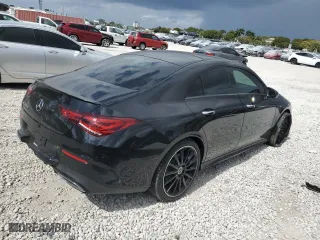 2023 Mercedes-Benz CLA with VIN W1K5J4GB5PN370400, listed as a Copart auction lot 45583925 with 22,073 mi miles and Salvage Title. Bid and sale history available at carsss.com. Image 3.