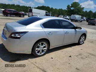 2013 Nissan Maxima SV with VIN 1N4AA5AP8DC801800, listed as a Copart auction lot 63450925 with 222,105 mi miles and Salvage title. Bid and sale history available at DreamBid. Image 3.