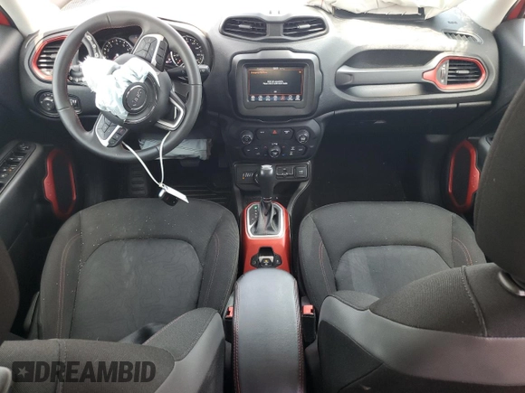 2020 Jeep Renegade Trailhawk with VIN ZACNJBC19LPL45977, listed as a Copart auction lot 50263085 with 104,709 mi miles and Non repairable. Bid and sale history available at DreamBid. Image 8.