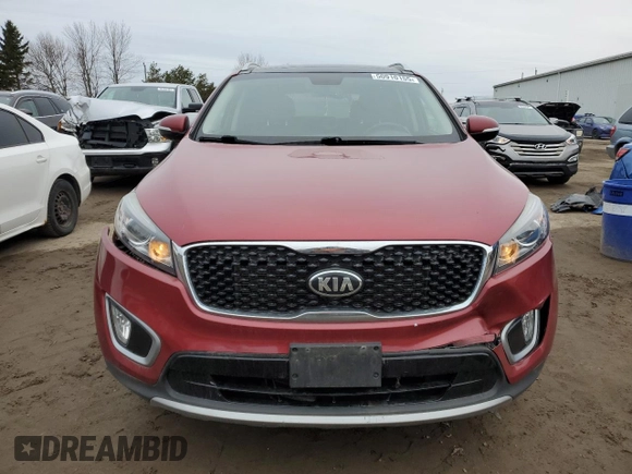 2017 Kia Sorento EX with VIN 5XYPHDA52HG222652, listed as a Copart auction lot 50910155 with 188,703 mi miles and Clean Title. Bid and sale history available at DreamBid. Image 5.