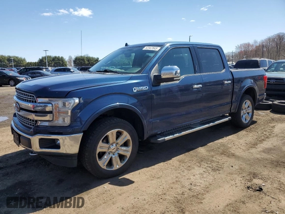 2018 Ford F-150 XL with VIN 1FTEW1EG1JKF48482, listed as a Copart auction lot 52347845 with 130,331 mi miles and Salvage title. Bid and sale history available at DreamBid. Image 1.