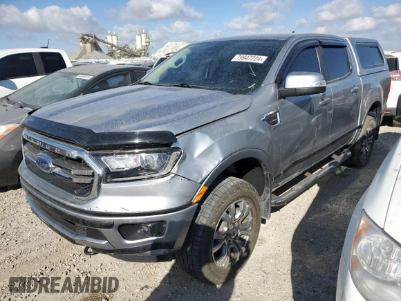 2022 Ford Ranger XL with VIN 1FTER4FH1NLD39842, listed as a Copart auction lot 79947224 with 22,265 mi miles and Salvage Title. Bid and sale history available at carsss.com. Image 1.