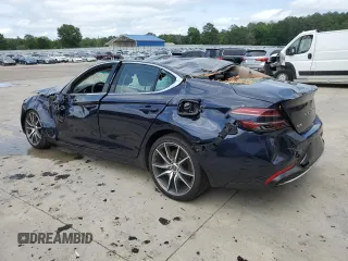 2023 Genesis G70 2.0T with VIN KMTG34TA4PU132474, listed as a Copart auction lot 54640224 with 12,228 mi miles and Non Repairable. Bid and sale history available at DreamBid. Image 2.
