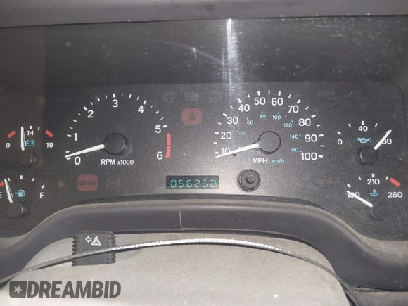 1999 Jeep Wrangler SE with VIN 1J4FY29PXXP409455, listed as a IAAI auction lot 42234313 with 56,252 mi miles and . Bid and sale history available at DreamBid. Image 7.