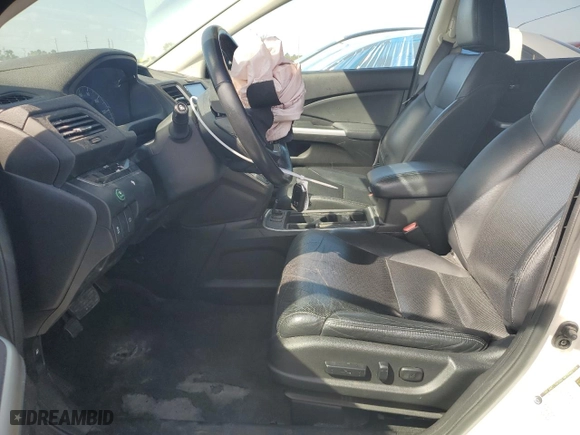 2015 Honda CR-V EX-L with VIN 5J6RM4H71FL057474, listed as a Copart auction lot 47074265 with 104,251 mi miles and Salvage Title. Bid and sale history available at carsss.com. Image 7.