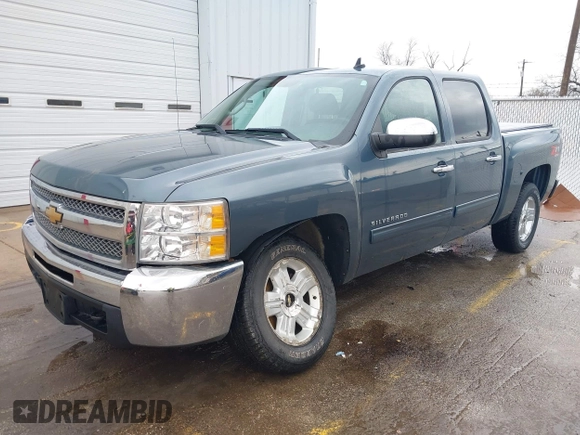 2013 Chevrolet Silverado 1500 LT with VIN 3GCPKSE76DG110353, listed as a IAAI auction lot 41947245 with 173,690 mi miles and . Bid and sale history available at DreamBid. Image 2.