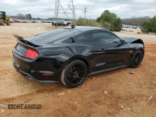 2022 Ford Mustang GT with VIN 1FA6P8CF4N5134479, listed as a Copart auction lot 50266095 with 35,678 mi miles and Salvage Title. Bid and sale history available at carsss.com. Image 3.