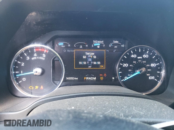 2020 Ford F-350 XL with VIN 1FT8W3DT9LEE05711, listed as a Copart auction lot 74228594 with 145,332 mi miles and Clean title. Bid and sale history available at DreamBid. Image 9.