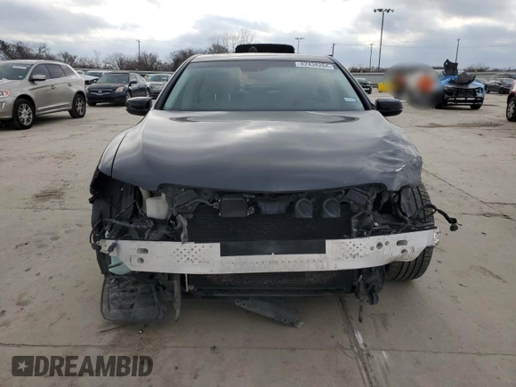 2015 Acura RLX Advance with VIN JH4KC1F93FC001340, listed as a Copart auction lot 82438264 with 115,370 mi miles and Salvage title. Bid and sale history available at DreamBid. Image 5.