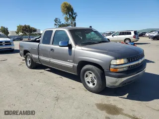1999 Chevrolet Silverado 1500 LS with VIN 1GCEC19V4XZ154928, listed as a Copart auction lot 50558235 with 0 mi miles and Clean Title. Bid and sale history available at carsss.com. Image 4.
