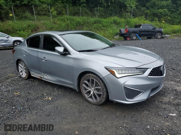 2019 Acura ILX Premium with VIN 19UDE2F71KA014829, listed as a Copart auction lot 58769395 with 52,209 mi miles and Salvage title. Bid and sale history available at DreamBid. Image 4.