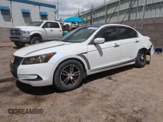 2008 Honda Accord EX-L z VIN 1HGCP26878A125425, wystawiony jako Copart lot #56971985 z przebiegiem 168 223 mil mil oraz Szkoda całkowita • Salvage title. Historia ofert i sprzedaży dostępna na DreamBid. Obrazek 1.