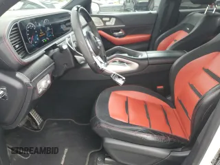 2022 Mercedes-Benz GLE 53 AMG with VIN 4JGFD6BB5NA594422, listed as a Copart auction lot 52008115 with 63,369 mi miles and Salvage title. Bid and sale history available at DreamBid. Image 7.