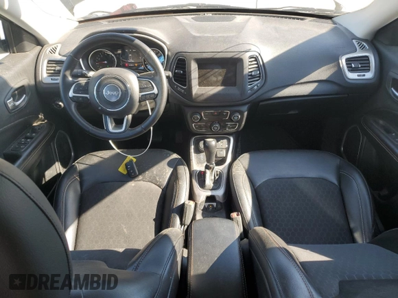 2019 Jeep Compass Latitude with VIN 3C4NJDBB3KT648124, listed as a Copart auction lot 61092435 with 52,185 mi miles and Clean title. Bid and sale history available at DreamBid. Image 8.