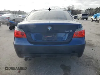 2008 BMW 5 Series 550i with VIN WBANW53538CT54207, listed as a Copart auction lot 85542194 with 153,319 mi miles and Salvage Title. Bid and sale history available at carsss.com. Image 6.