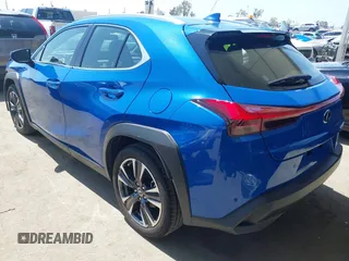 2022 Lexus UX with VIN JTHX3JBH0N2049742, listed as a IAAI auction lot 41917341 with 18,728 mi miles. Bid and sale history available at carsss.com. Image 3.