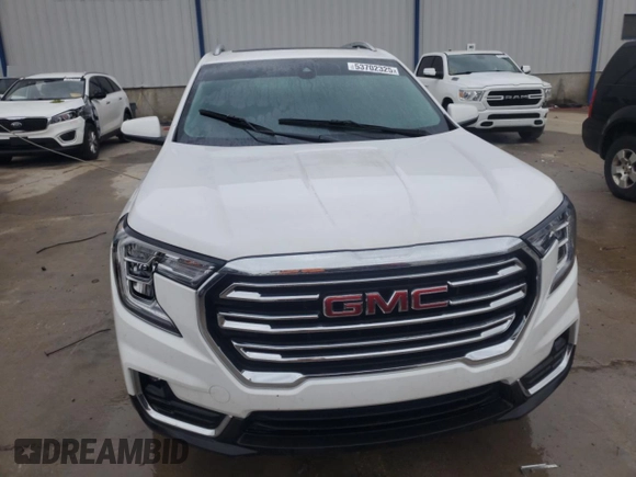 2022 GMC Terrain SLT with VIN 3GKALVEV0NL113829, listed as a Copart auction lot 53702325 with 52,810 mi miles and Salvage title. Bid and sale history available at DreamBid. Image 5.