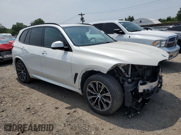 2019 BMW X5 xDrive40i with VIN 5UXCR6C51KLL23163, listed as a Copart auction lot 58598455 with 151,698 mi miles and Salvage title. Bid and sale history available at DreamBid. Image 4.