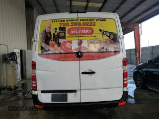 2016 Mercedes-Benz Sprinter Cargo with VIN WD3PE7DD6GP251106, listed as a Copart auction lot 37307944 with Not Provided miles. Bid and sale history available at carsss.com. Image 6.