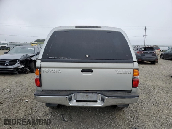 2002 Toyota Tacoma PreRunner with VIN 5TEGN92N32Z890493, listed as a Copart auction lot 53275565 with 184,521 mi miles and Salvage Title. Bid and sale history available at DreamBid. Image 6.