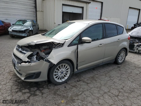2015 Ford C-Max Hybrid SE with VIN 1FADP5AU5FL109692, listed as a Copart auction lot 50249775 with 76,110 mi miles and Salvage Title. Bid and sale history available at carsss.com. Image 1.