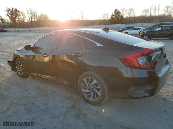 2017 Honda Civic Sedan EX with VIN 2HGFC2F70HH546467, listed as a Copart auction lot 47073625 with 163,530 mi miles and Salvage Title. Bid and sale history available at carsss.com. Image 2.
