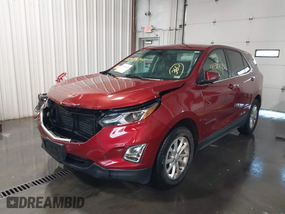 2019 Chevrolet Equinox LT with VIN 3GNAXKEV8KS668387, listed as a IAAI auction lot 41319434 with 60,449 mi miles and . Bid and sale history available at carsss.com. Image 17.