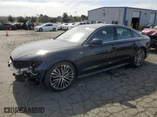 2018 Audi A6 Premium Plus with VIN WAUG8AFC1JN054486, listed as a Copart auction lot 41795625 with 35,015 mi miles and Salvage Title. Bid and sale history available at carsss.com. Image 1.