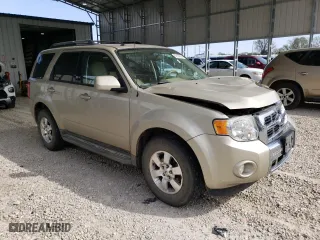 2012 Ford Escape Limited with VIN 1FMCU0EG8CKA09525, listed as a Copart auction lot 52169555 with 143,817 mi miles and Salvage Title. Bid and sale history available at carsss.com. Image 4.