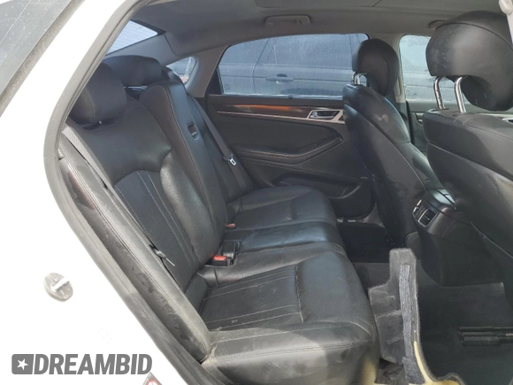 2017 Genesis G80 3.8L with VIN KMHGN4JE8HU174755, listed as a Copart auction lot 74016974 with 0 mi miles and Non Repairable. Bid and sale history available at carsss.com. Image 10.