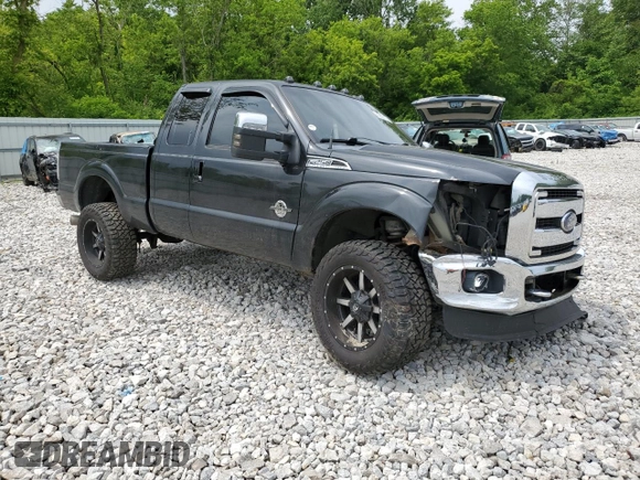 2011 Ford F-250 XL with VIN 1FT7X2BT4BEB72664, listed as a Copart auction lot 59959775 with 222,421 mi miles and Salvage title. Bid and sale history available at DreamBid. Image 4.