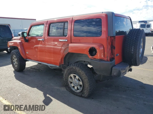 2009 Hummer H3 SUV Alpha with VIN 5GTEN13L998122107, listed as a Copart auction lot 77882504 with 134,794 mi miles and Non Repairable. Bid and sale history available at carsss.com. Image 2.
