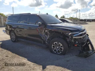 2024 Ford Expedition Max XLT with VIN 1FMJK1H87REA85137, listed as a Copart auction lot 46241645 with 4,845 mi miles and Non repairable. Bid and sale history available at DreamBid. Image 4.