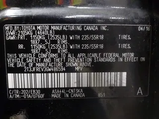 2016 Toyota RAV4 SE with VIN 2T3JFREV3GW486594, listed as a IAAI auction lot 41454870 with 78,776 mi miles. Bid and sale history available at carsss.com. Image 9.