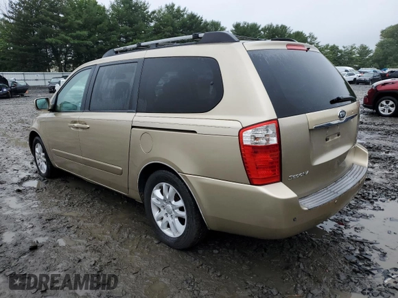 2007 Kia Sedona EX with VIN KNDMB233576140856, listed as a Copart auction lot 66734014 with 153,197 mi miles and Clean Title. Bid and sale history available at carsss.com. Image 2.