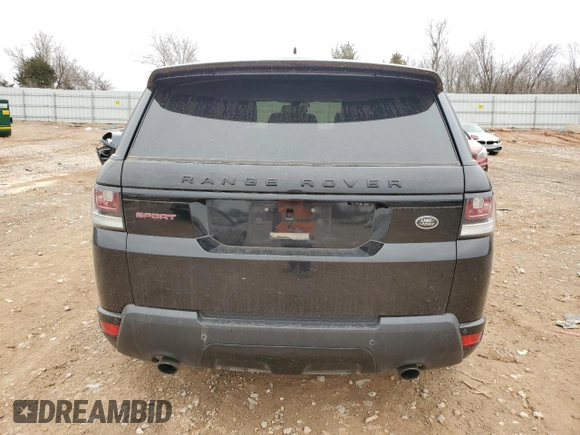 2016 Land Rover Range Rover Sport HSE with VIN SALWS2PF1GA593648, listed as a Copart auction lot 47651635 with 79,422 mi miles and Clean title. Bid and sale history available at DreamBid. Image 6.