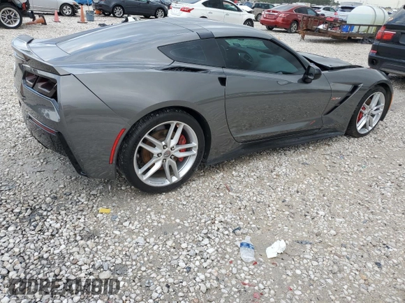 2015 Chevrolet Corvette 2LT with VIN 1G1YC2D78F5115057, listed as a Copart auction lot 78951394 with 115,086 mi miles and Clean Title. Bid and sale history available at carsss.com. Image 3.