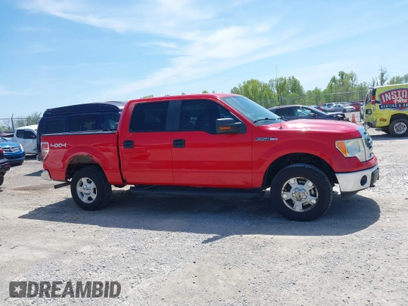 2010 Ford F-150 XL with VIN 1FTFW1EV3AKB55859, listed as a IAAI auction lot 42144289 with 261,722 mi miles. Bid and sale history available at carsss.com. Image 13.