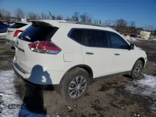 2016 Nissan Rogue SL with VIN 5N1AT2MT2GC773987, listed as a Copart auction lot 89164045 with 118,288 mi miles and Salvage Title. Bid and sale history available at carsss.com. Image 3.