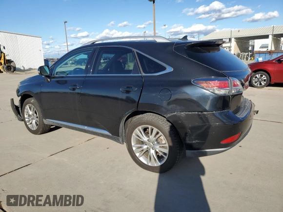 2013 Lexus RX 350 with VIN 2T2ZK1BA7DC095287, listed as a Copart auction lot 47789855 with 110,385 mi miles and Salvage Title. Bid and sale history available at DreamBid. Image 2.