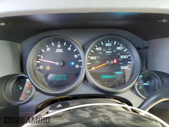 2010 Chevrolet Silverado 1500 LS with VIN 1GCSKREA5AZ245740, listed as a Copart auction lot 47038335 with 163,599 mi miles and Salvage Title. Bid and sale history available at DreamBid. Image 9.