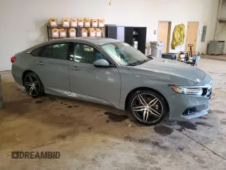 2021 Honda Accord Touring with VIN 1HGCV2F91MA012403, listed as a Copart auction lot 48781655 with Not provided miles and Salvage title. Bid and sale history available at DreamBid. Image 4.