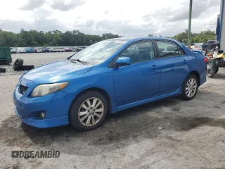 2010 Toyota Corolla with VIN 2T1BU4EE8AC390166, listed as a Copart auction lot 63076035 with 204,878 mi miles and Salvage title. Bid and sale history available at DreamBid. Image 1.