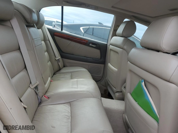 2001 Lexus GS 300 with VIN JT8BD69S610138291, listed as a Copart auction lot 75317854 with 0 mi miles and Salvage Title. Bid and sale history available at carsss.com. Image 10.